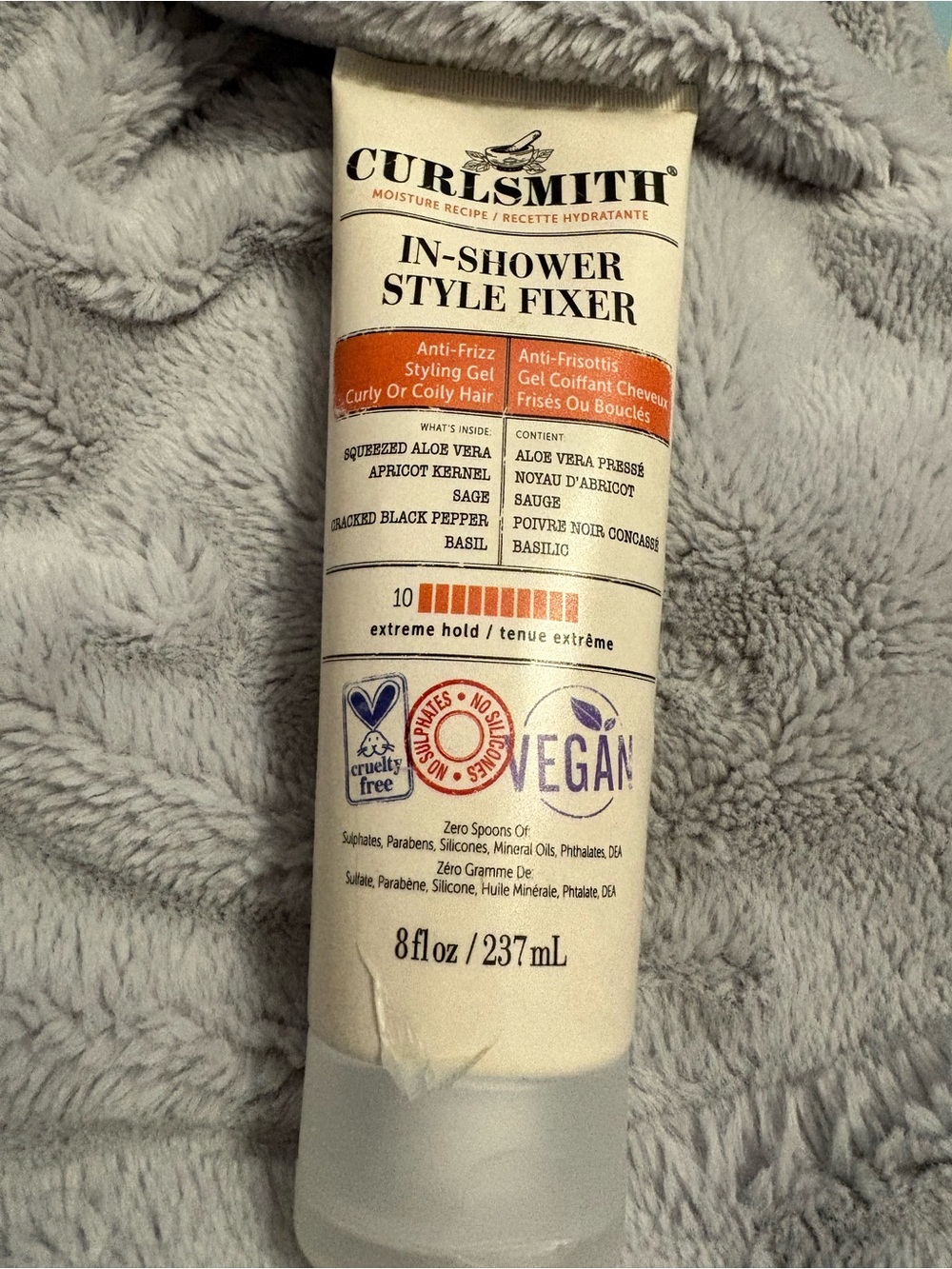 Curlsmith In-Shower Style Fixer - Anti-Frizz Styling Gel